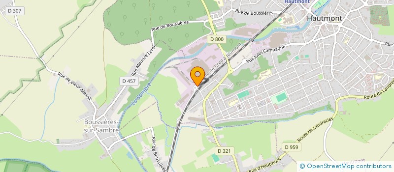 localisation de l'entreprise ARBUATTI PARPAINGS à HAUTMONT