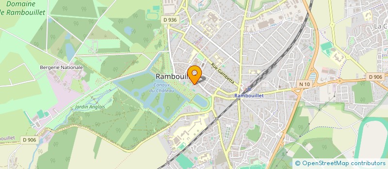 localisation de l'entreprise ARC  RAMBOUILLET