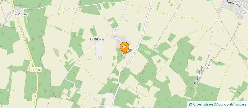 localisation de l'entreprise ARC 77 à DORMELLES