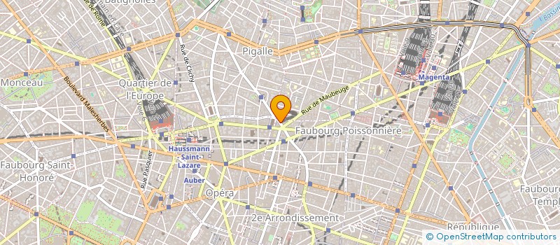 localisation de l'entreprise ARC  PARIS