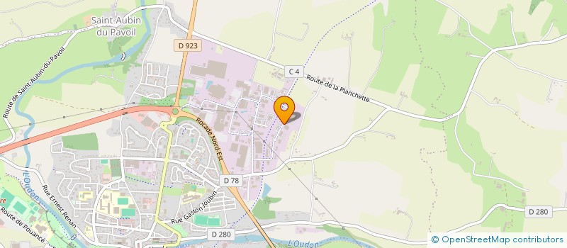 localisation de l'entreprise ARC à SEGRE-EN-ANJOU BLEU