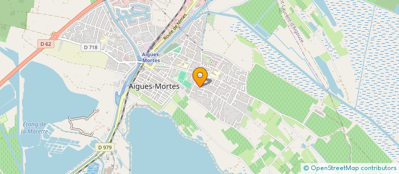 localisation de l'entreprise ARC-ANGE  AIGUES-MORTES