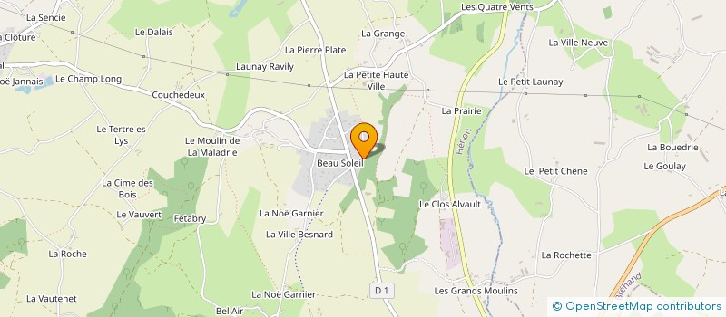 localisation de l'entreprise ARC ARMORIQUE RUGBY CLUB  HENON