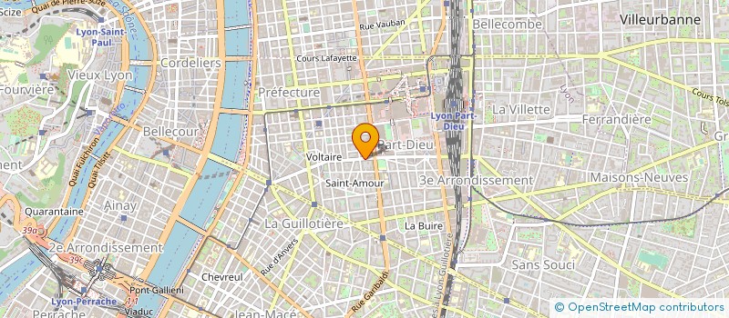 localisation de l'entreprise ARC - ASSOCIES RODET CONSEIL à LYON