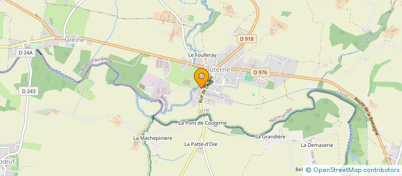 localisation de l'entreprise ARC ATLANTIC CONSULTING à LA FERTE MACE