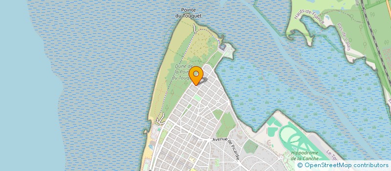 localisation de l'entreprise ARC-CANCHE à LE TOUQUET-PARIS-PLAGE
