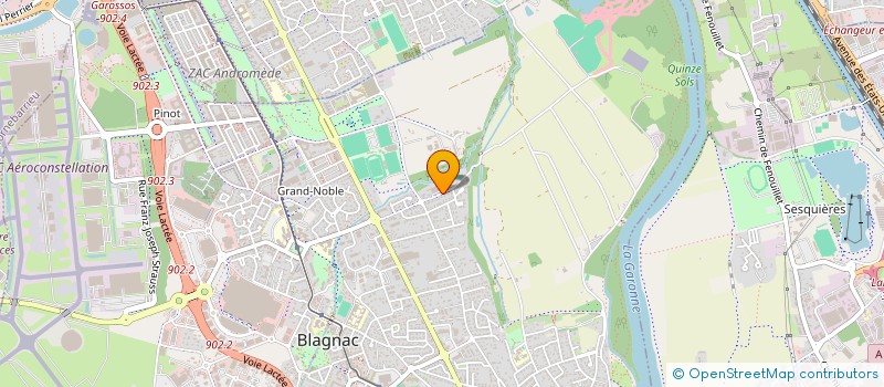 localisation de l'entreprise ARC CLUB DE BLAGNAC à BLAGNAC