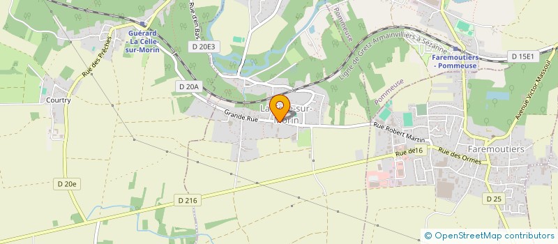 localisation de l'entreprise ARC CLUB DE MOUROUX à MAUPERTHUIS
