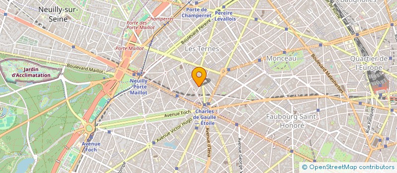 localisation de l'entreprise ARC CONSEIL ET PATRIMOINE à LEVALLOIS-PERRET