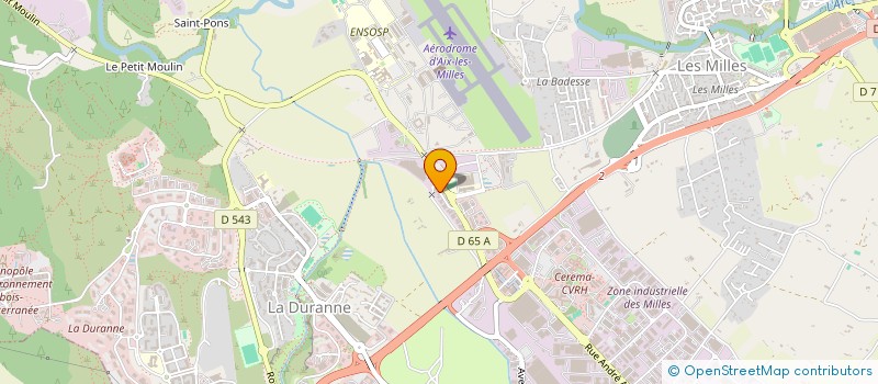 localisation de l'entreprise ARC CONSTRUCTION ET D  AIX-EN-PROVENCE