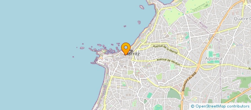 localisation de l'entreprise ARC DE TRIOMPHE à BIARRITZ