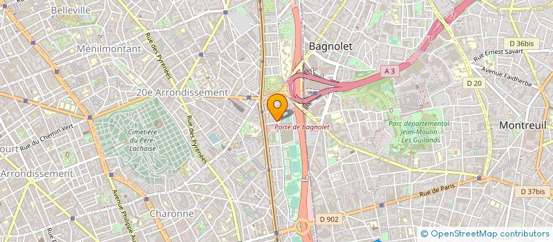 localisation de l'entreprise ARC DESIGN  PARIS