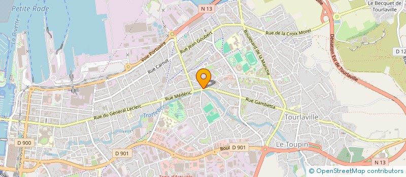 localisation de l'entreprise ARC DROIT AVOCATS CONSEILS  CHERBOURG-EN-COTENTIN