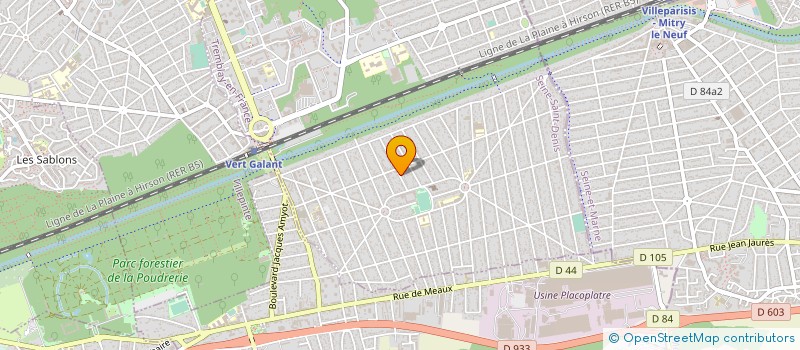 localisation de l'entreprise ARC ELEC à LA FERTE-MILON
