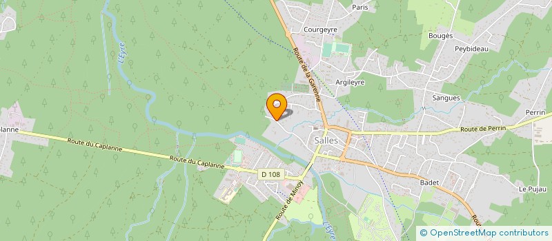 localisation de l'entreprise ARC'ELEC  SALLES