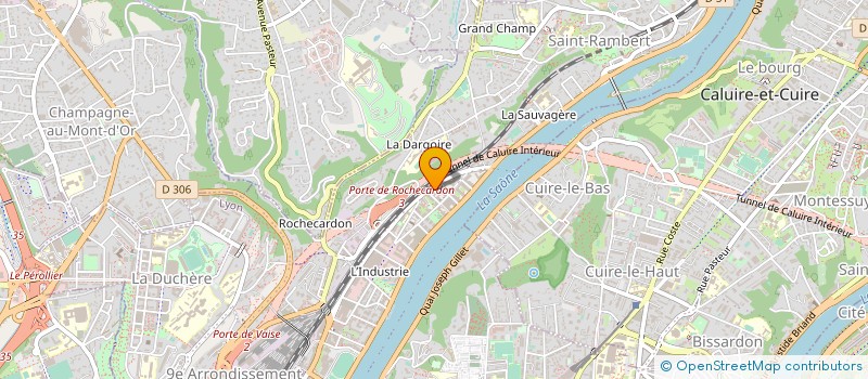 localisation de l'entreprise ARC EN CIEL 2018  LYON