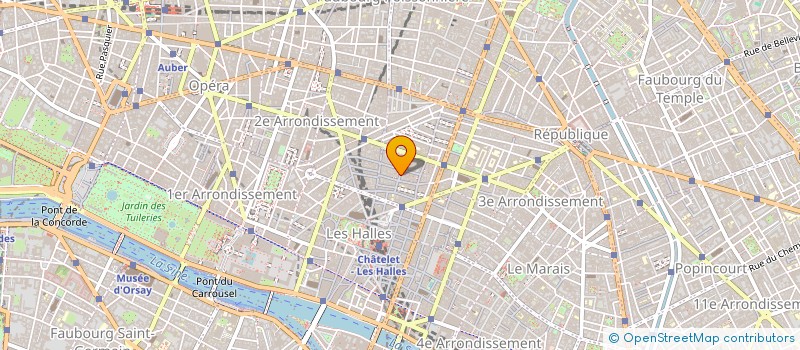 localisation de l'entreprise ARC-EN-CIEL à PARIS