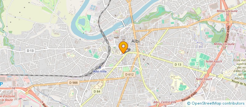 localisation de l'entreprise ARC EN CIEL à ALBI