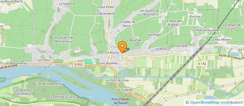 localisation de l'entreprise ARC EN CIEL  VOUVRAY