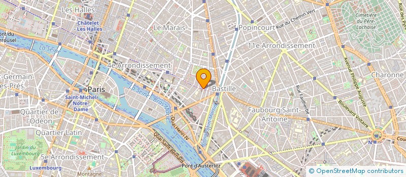localisation de l'entreprise ARC EN CIEL à PARIS