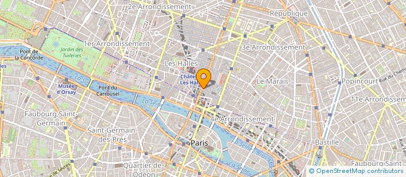 localisation de l'entreprise ARC EN CIEL  PARIS