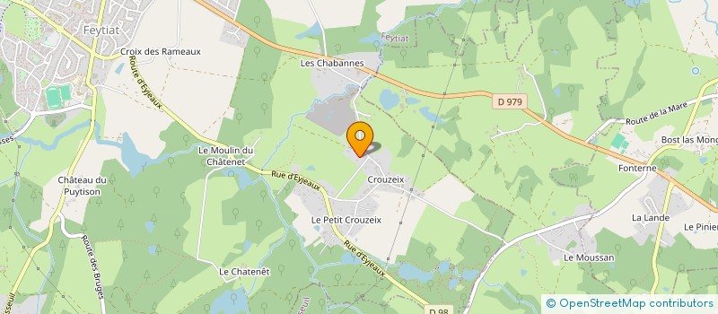 localisation de l'entreprise ARC EN CIEL à FEYTIAT