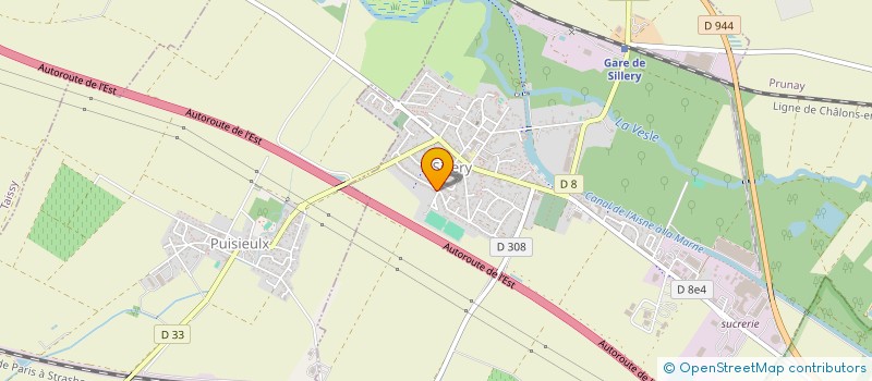 localisation de l'entreprise ARC EN CIEL  SILLERY