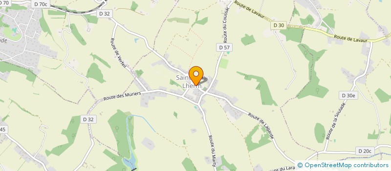 localisation de l'entreprise ARC-EN-CIEL à SAINT-JEAN-LHERM