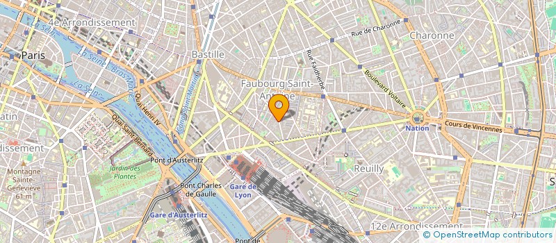 localisation de l'entreprise ARC-EN-CIEL  PARIS