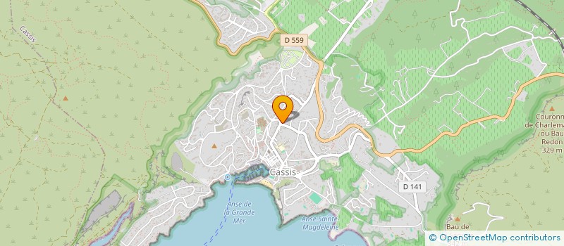localisation de l'entreprise ARC EN CIEL à CASSIS