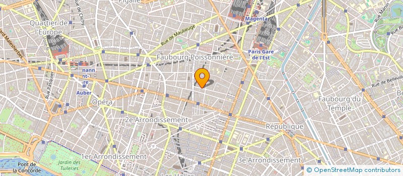 localisation de l'entreprise ARC EN CIEL  PARIS