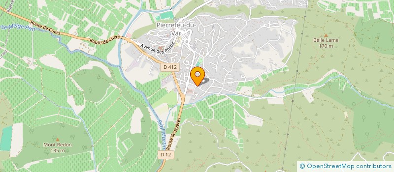 localisation de l'entreprise ARC EN CIEL  PIERREFEU-DU-VAR