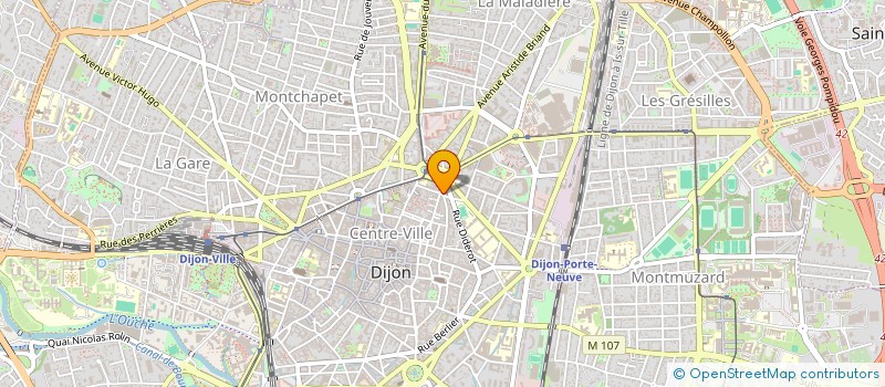 localisation de l'entreprise ARC EN CIEL à DIJON
