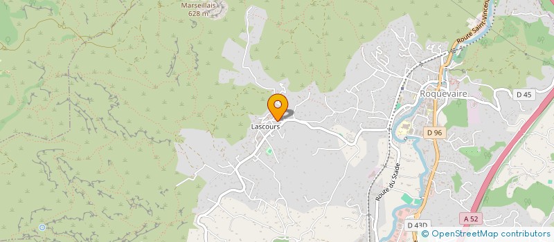 localisation de l'entreprise ARC EN CIEL  ROQUEVAIRE