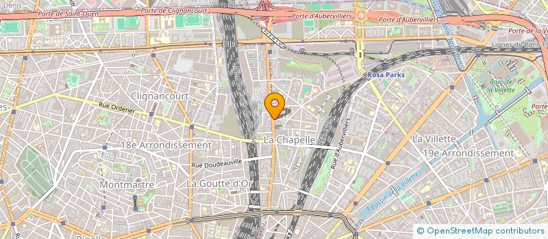 localisation de l'entreprise ARC EN CIEL  PARIS