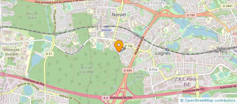 localisation de l'entreprise ARC EN CIEL à LOGNES