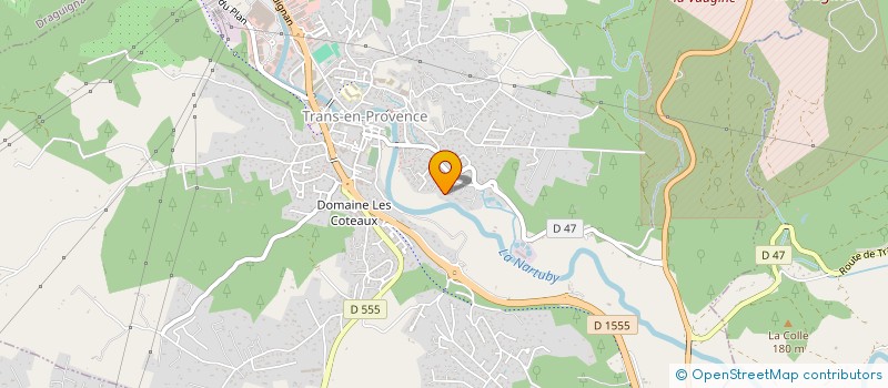 localisation de l'entreprise ARC EN CIEL à TRANS-EN-PROVENCE