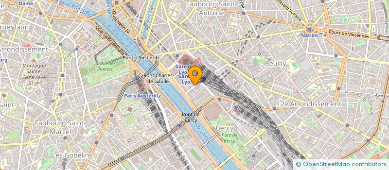 localisation de l'entreprise ARC EN CIEL  PARIS