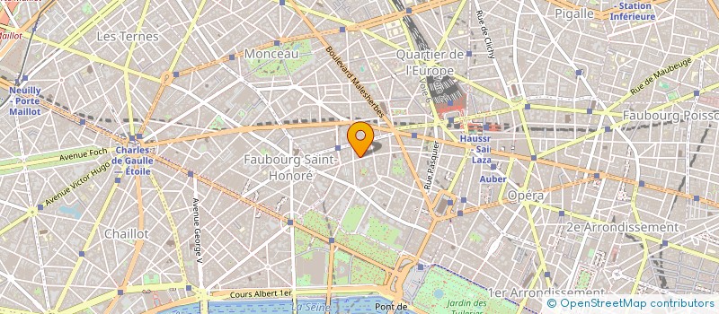 localisation de l'entreprise ARC EN CIEL à PARIS