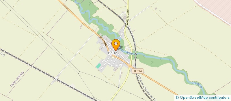 localisation de l'entreprise ARC-EN-CIEL  BOUY