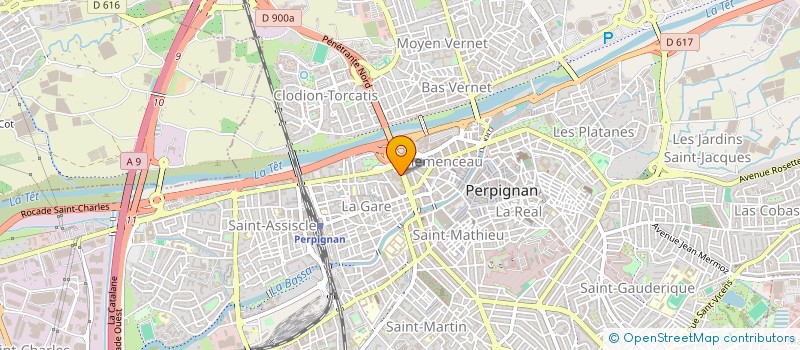localisation de l'entreprise ARC EN CIEL à PERPIGNAN