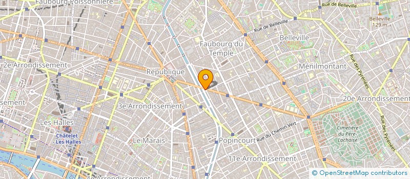 localisation de l'entreprise ARC EN CIEL  PARIS