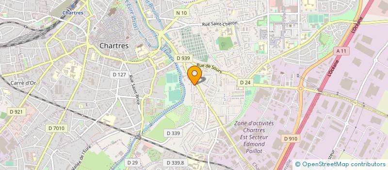 localisation de l'entreprise ARC EN CIEL à CHARTRES