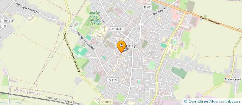 localisation de l'entreprise ARC-EN-CIEL  CAUDRY