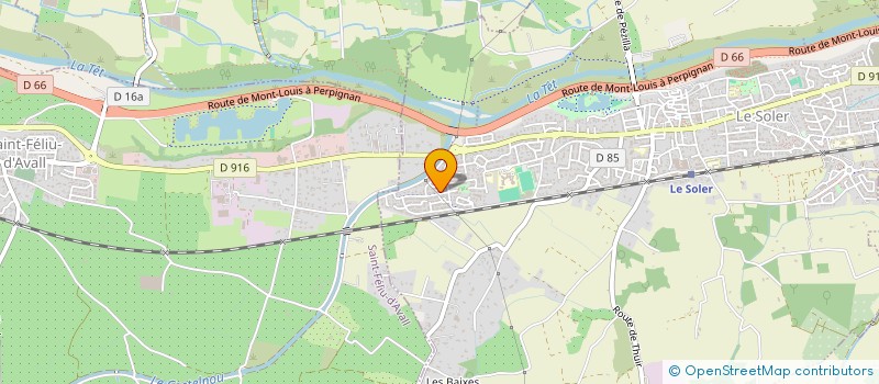 localisation de l'entreprise ARC EN CIEL  LE SOLER