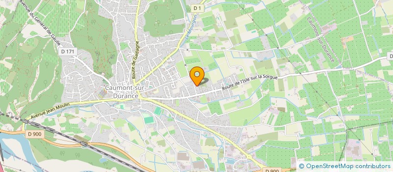 localisation de l'entreprise ARC EN CIEL à CAUMONT-SUR-DURANCE