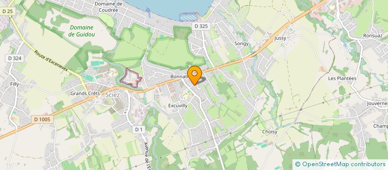 localisation de l'entreprise ARC EN CIEL  SCIEZ