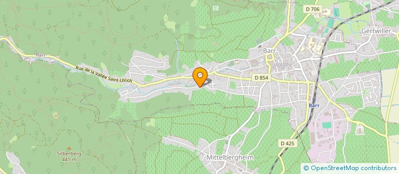 localisation de l'entreprise ARC-EN-CIEL  BARR