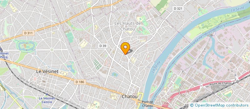 localisation de l'entreprise ARC EN CIEL ASS PARENTS ELEV IPC CHATOU à CHATOU