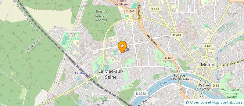 localisation de l'entreprise ARC EN CIEL ASSISTANCE à LE MEE-SUR-SEINE